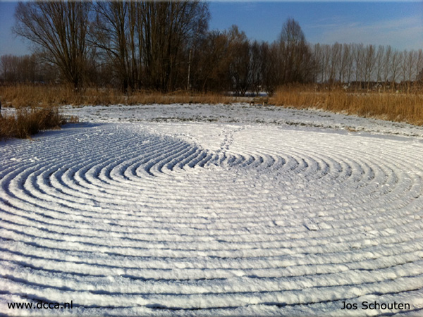 Snow circle